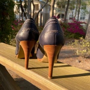 Classy and Sassy Navy heels